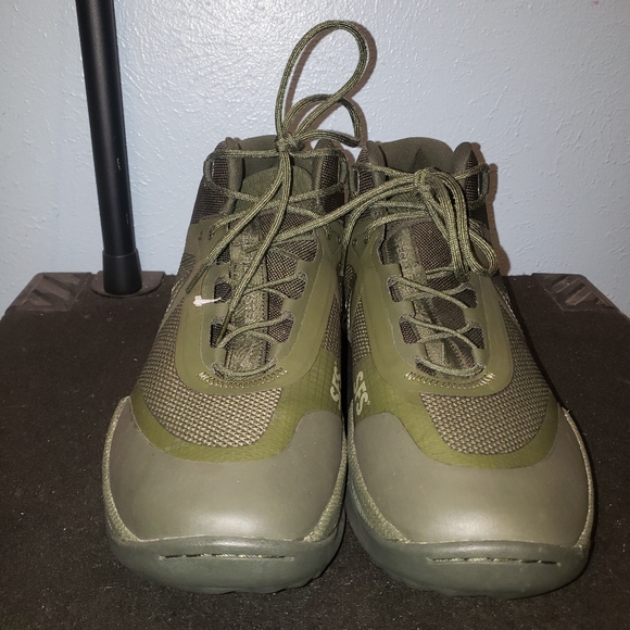  Nike React SFS Carbon Hiking Trail Shoes Mens 14 Green Sequoia - Picture 2 of 9